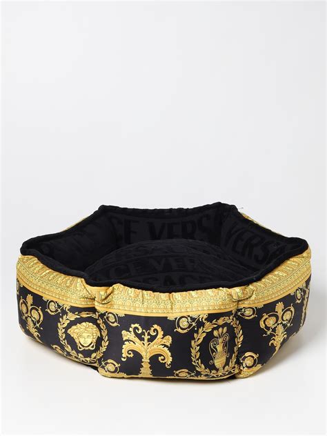 versace pet collar|versace dog bed.